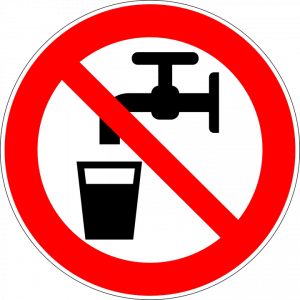 Photo source: Pixabay, CC0 Public Domain, https://pixabay.com/en/drinking-no-drinking-water-98618/